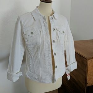 Macy’s Style&co White Denim Jacket 🤍